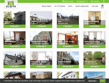 Tablet Screenshot of gdn-ingatlan.hu